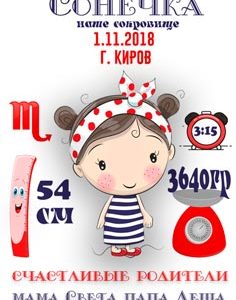 Метрика для девочек №9